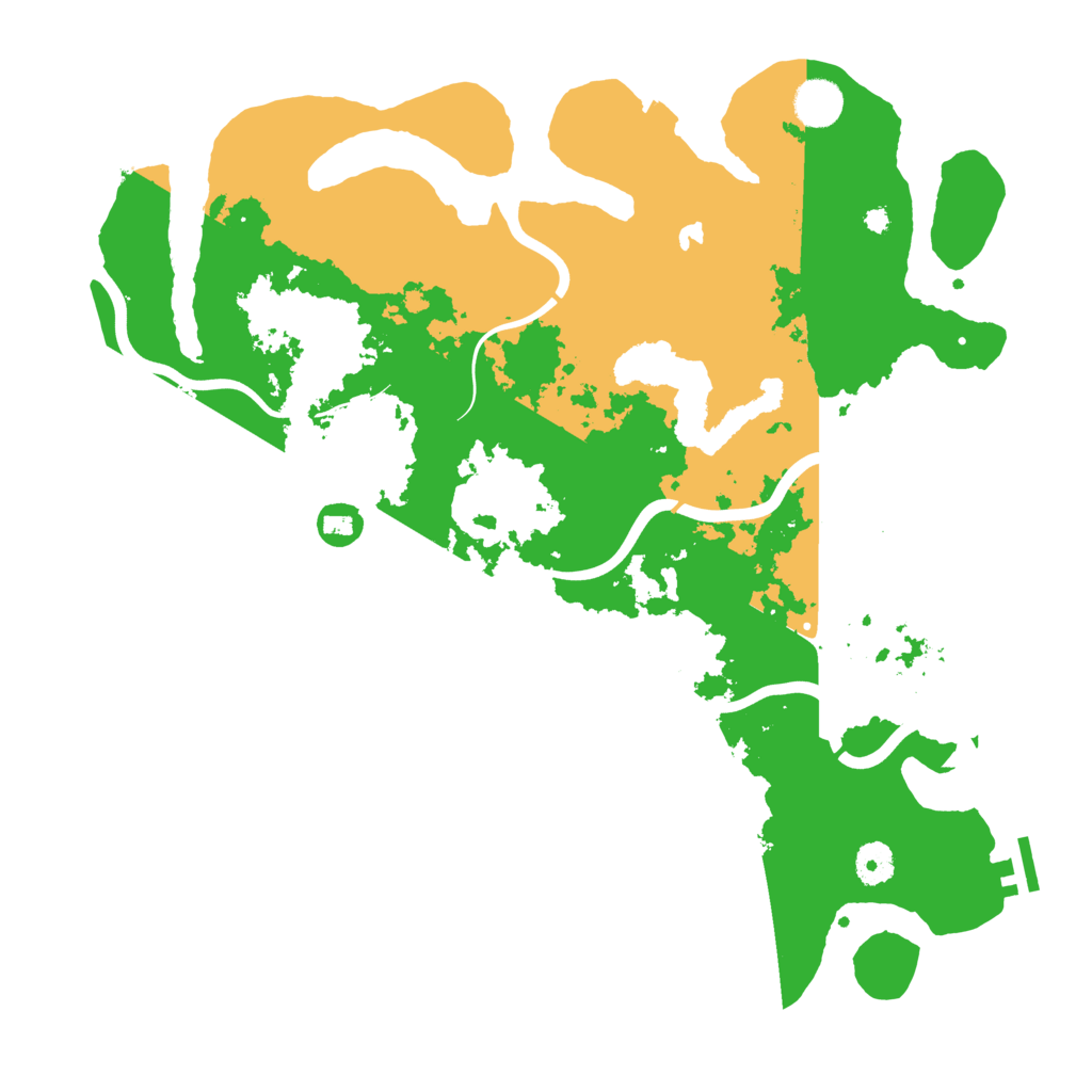 Biome Rust Map: Procedural Map, Size: 4000, Seed: 217075026
