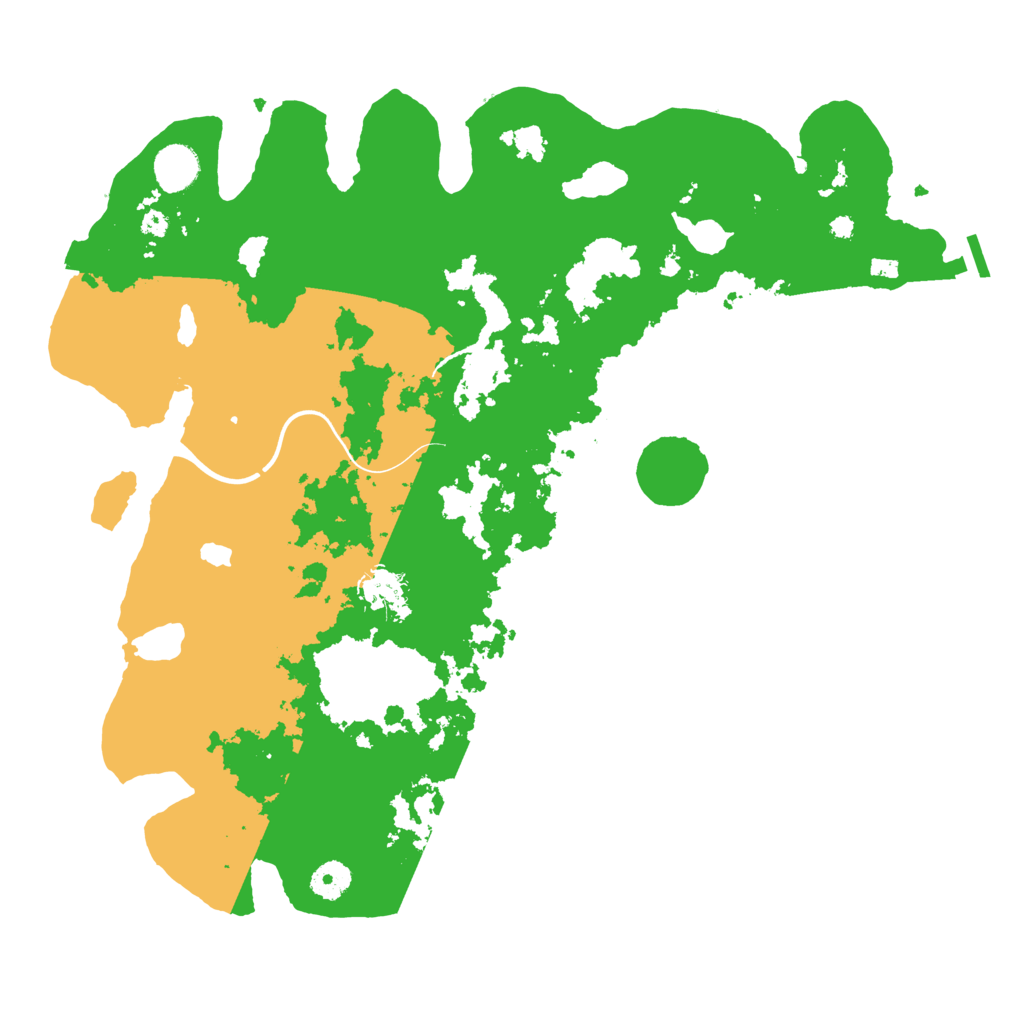 Biome Rust Map: Procedural Map, Size: 4000, Seed: 292342434