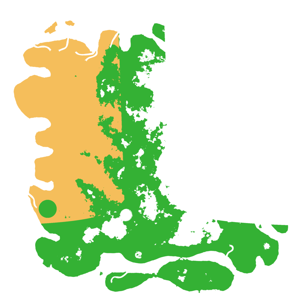 Biome Rust Map: Procedural Map, Size: 4500, Seed: 306280588