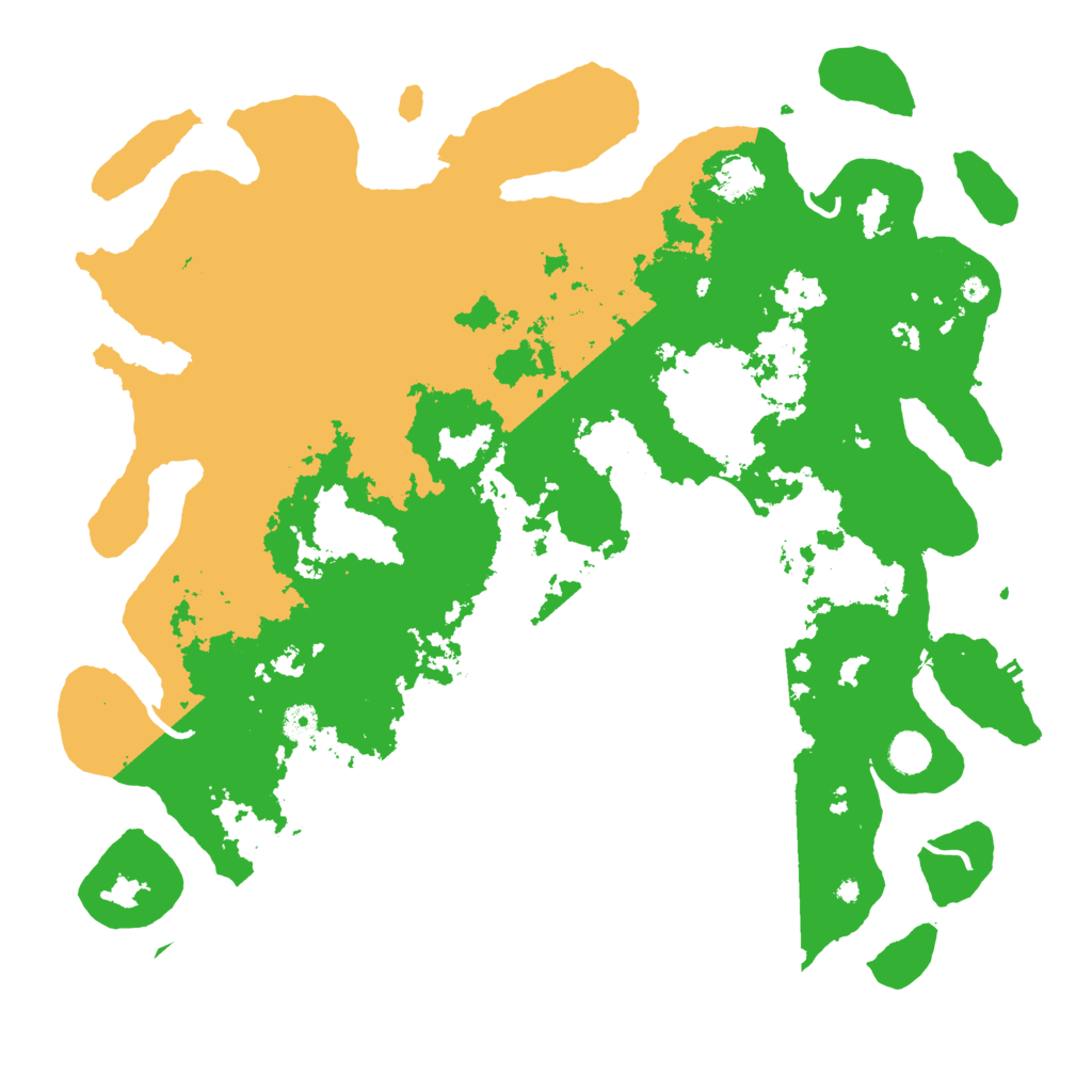 Biome Rust Map: Procedural Map, Size: 4500, Seed: 359075882