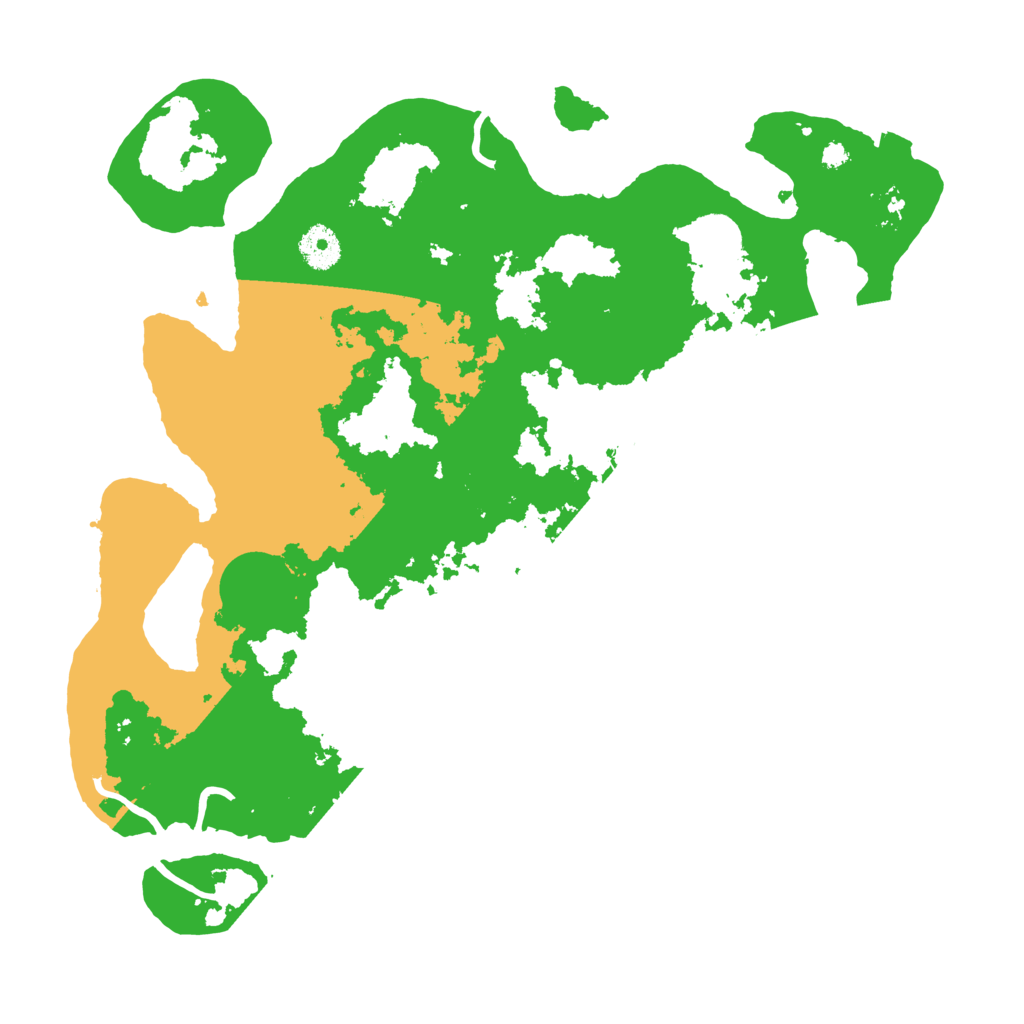 Biome Rust Map: Procedural Map, Size: 3700, Seed: 1512931754