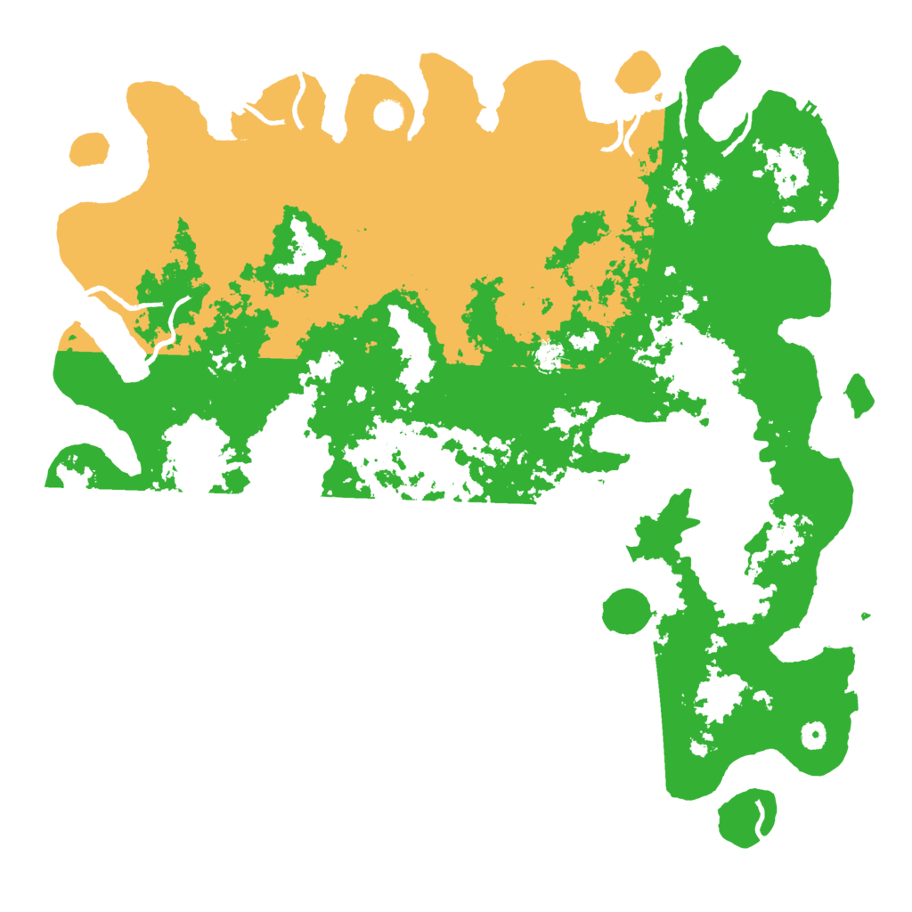 Biome Rust Map: Procedural Map, Size: 5250, Seed: 83465249