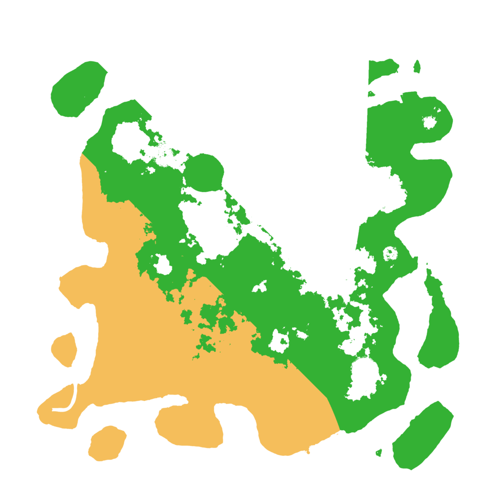 Biome Rust Map: Procedural Map, Size: 3500, Seed: 607323530