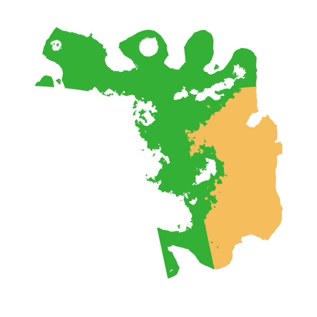 Biome Rust Map: Procedural Map, Size: 3000, Seed: 2011109776