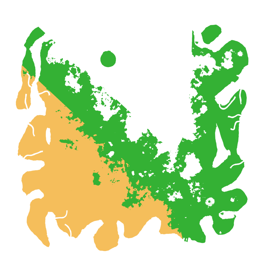 Biome Rust Map: Procedural Map, Size: 4500, Seed: 317945260
