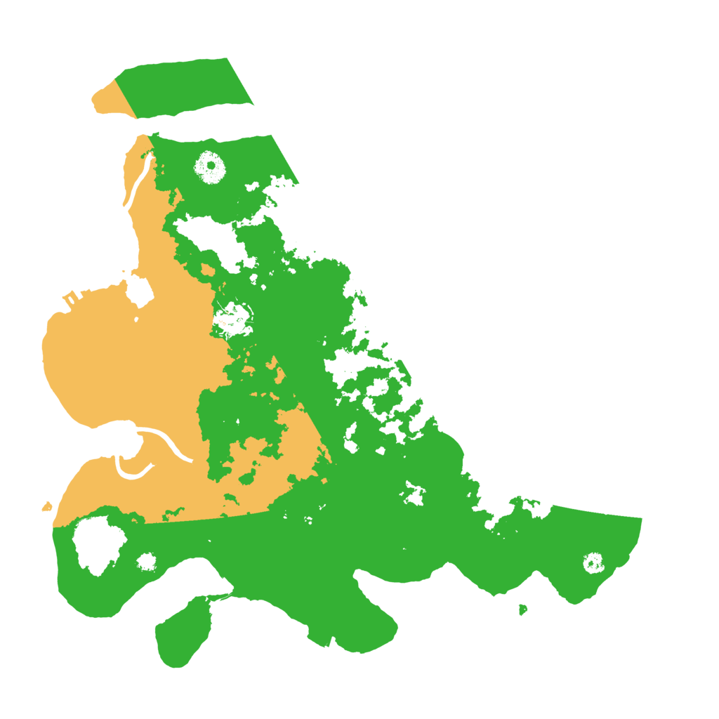 Biome Rust Map: Procedural Map, Size: 3500, Seed: 447177140