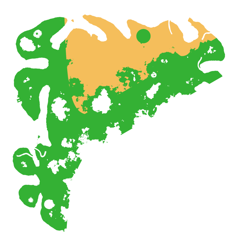 Biome Rust Map: Procedural Map, Size: 4500, Seed: 3274497