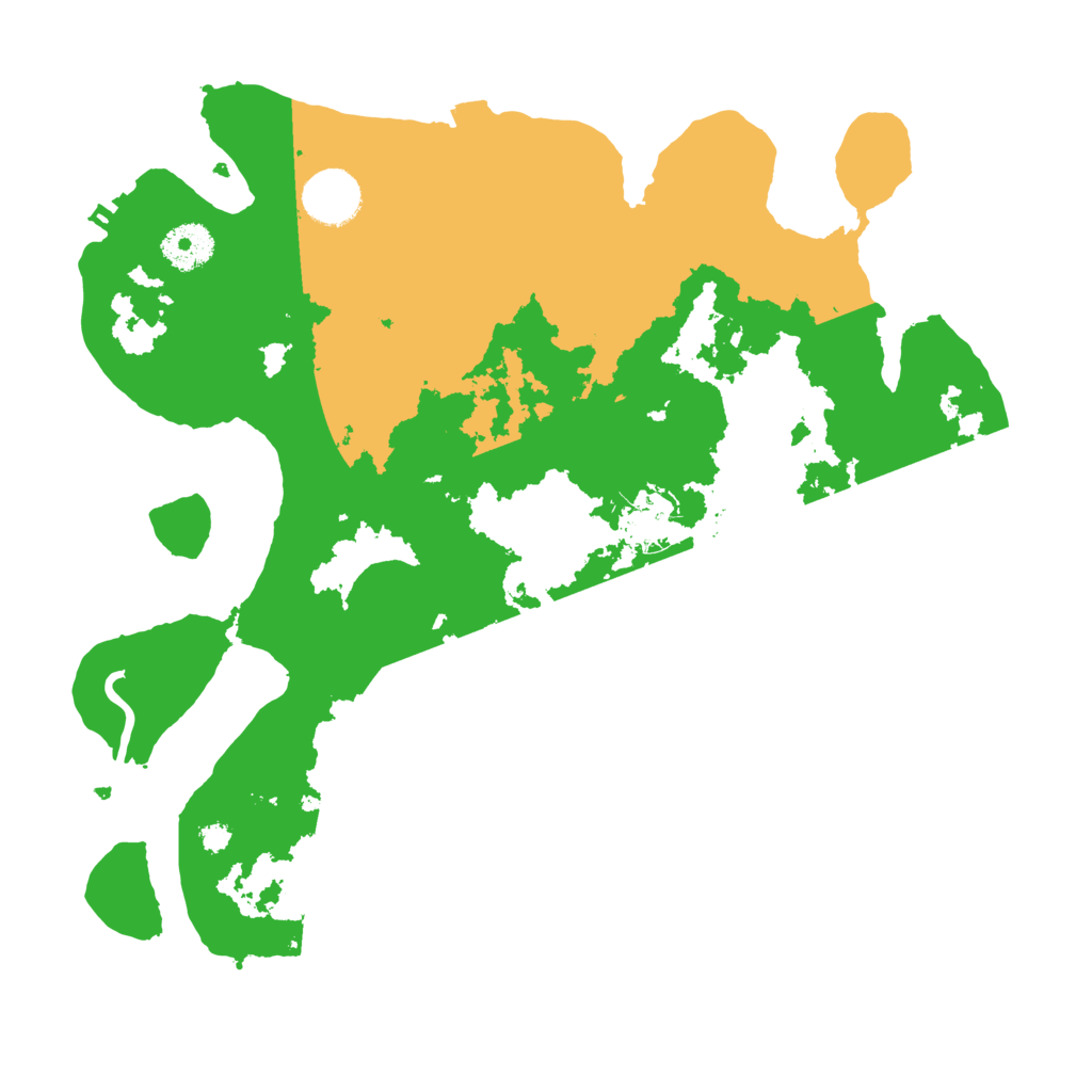 Biome Rust Map: Procedural Map, Size: 3395, Seed: 1985