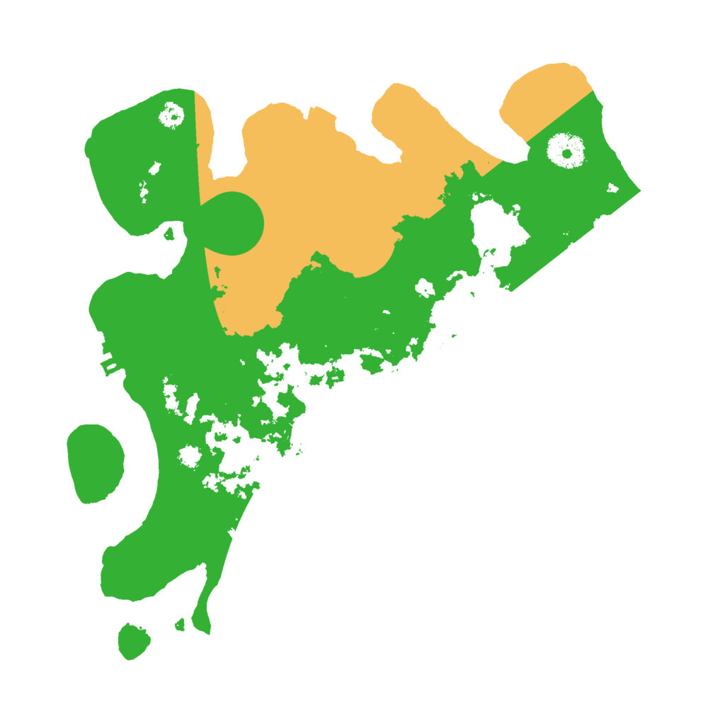 Biome Rust Map: Procedural Map, Size: 3000, Seed: 327977246