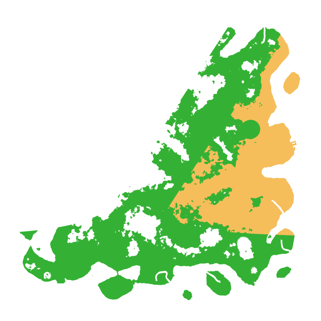 Biome Rust Map: Procedural Map, Size: 4500, Seed: 1532178061