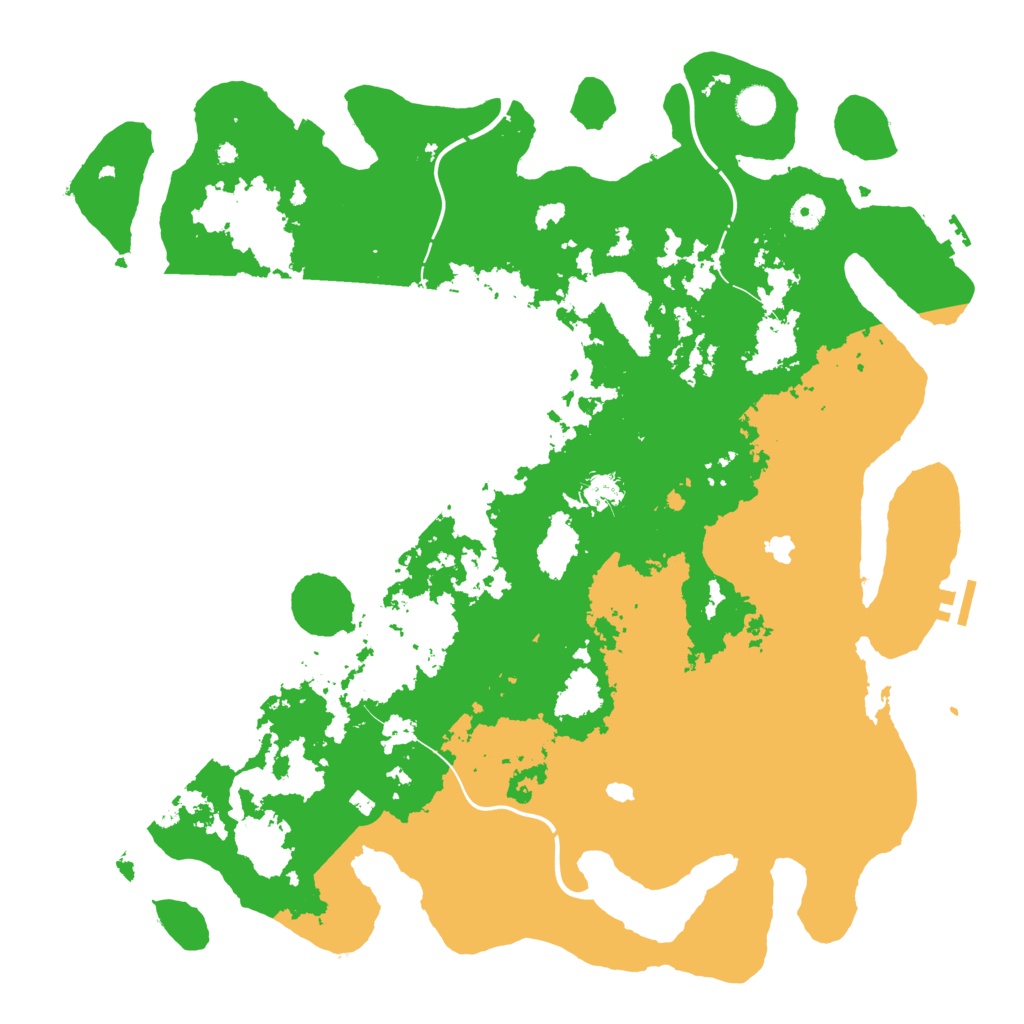 Biome Rust Map: Procedural Map, Size: 4500, Seed: 1362178182