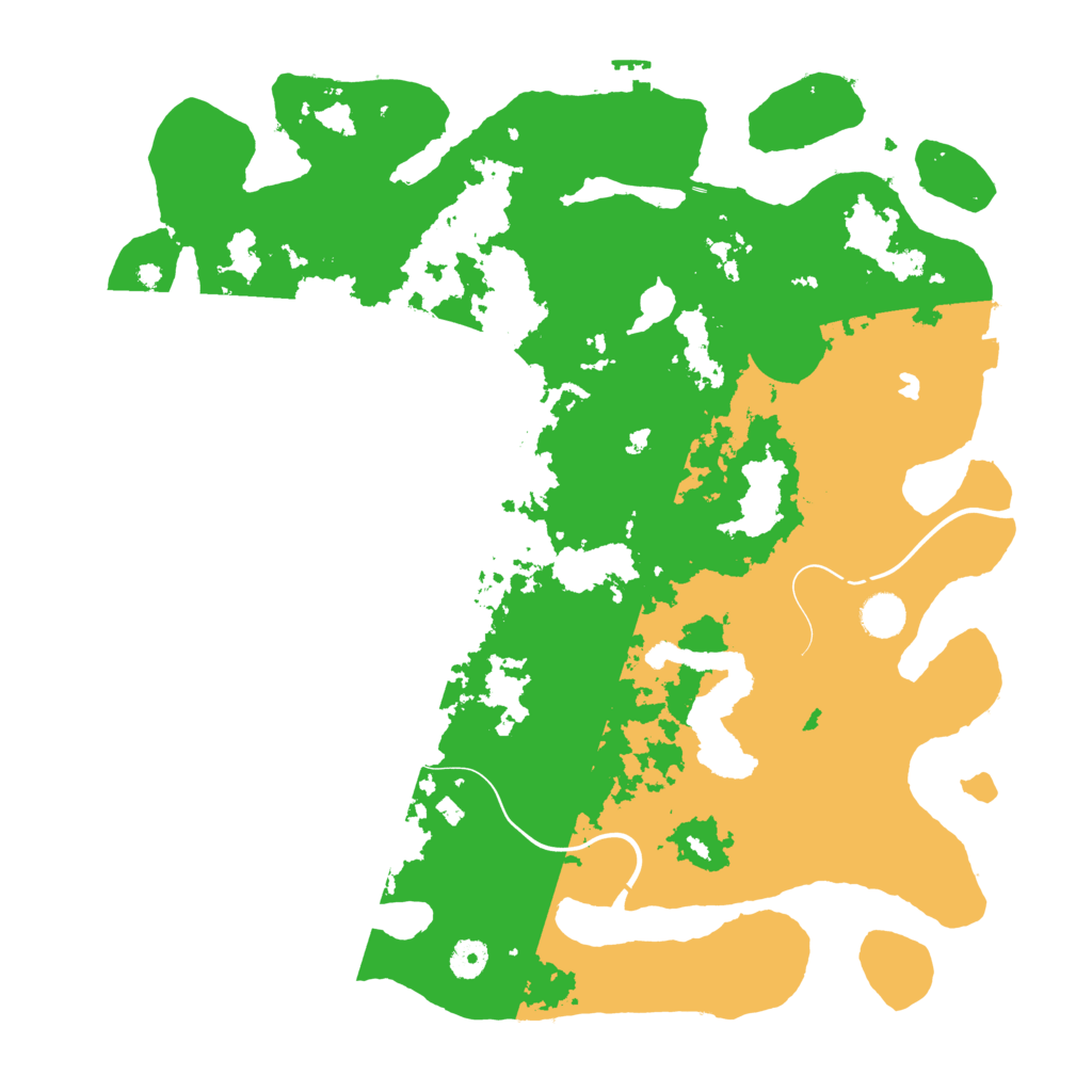 Biome Rust Map: Procedural Map, Size: 4250, Seed: 1183056742