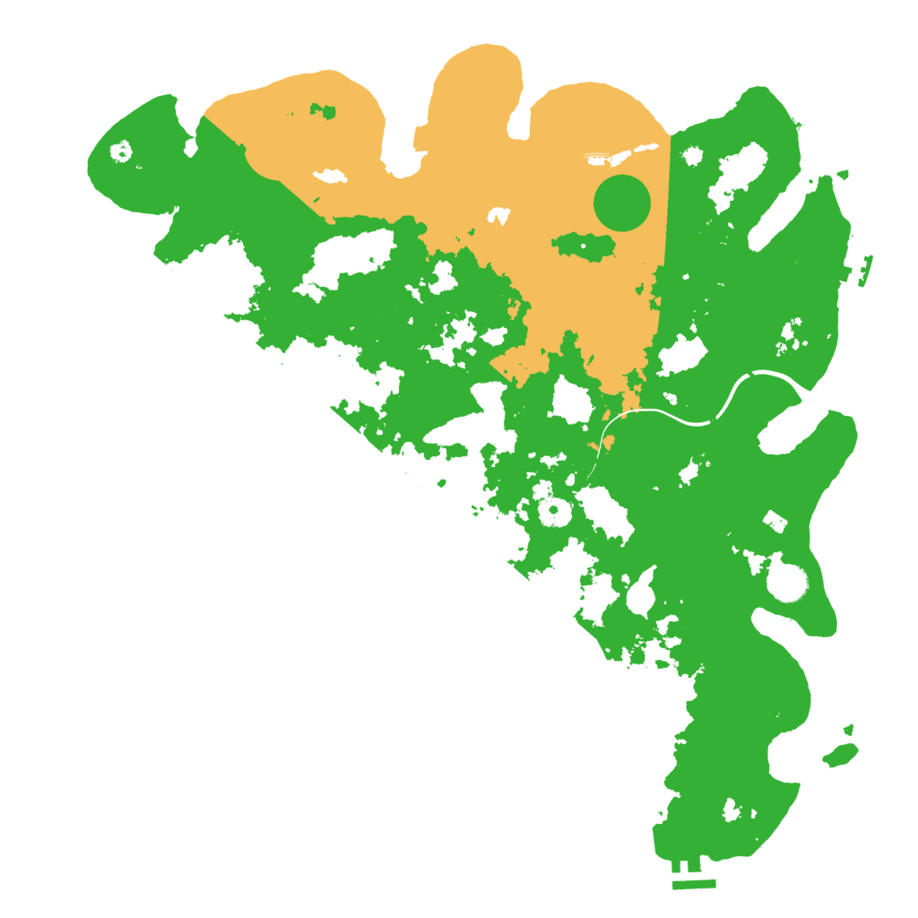 Biome Rust Map: Procedural Map, Size: 4250, Seed: 89733059