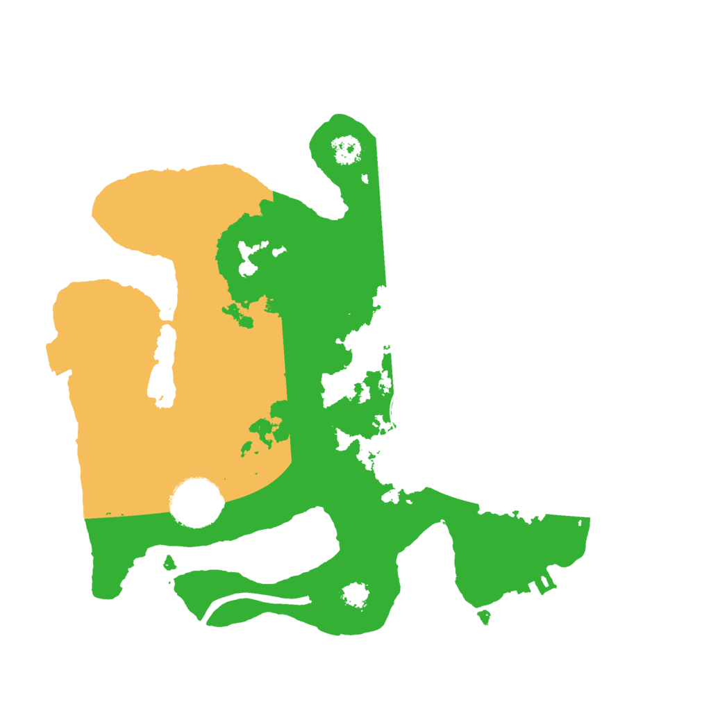 Biome Rust Map: Procedural Map, Size: 2500, Seed: 567756