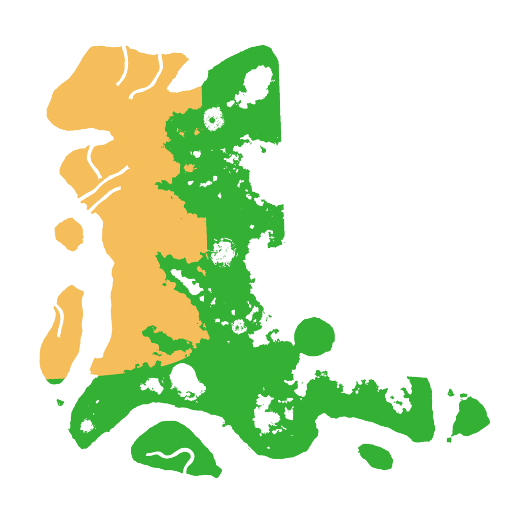Biome Rust Map: Procedural Map, Size: 3600, Seed: 862159105