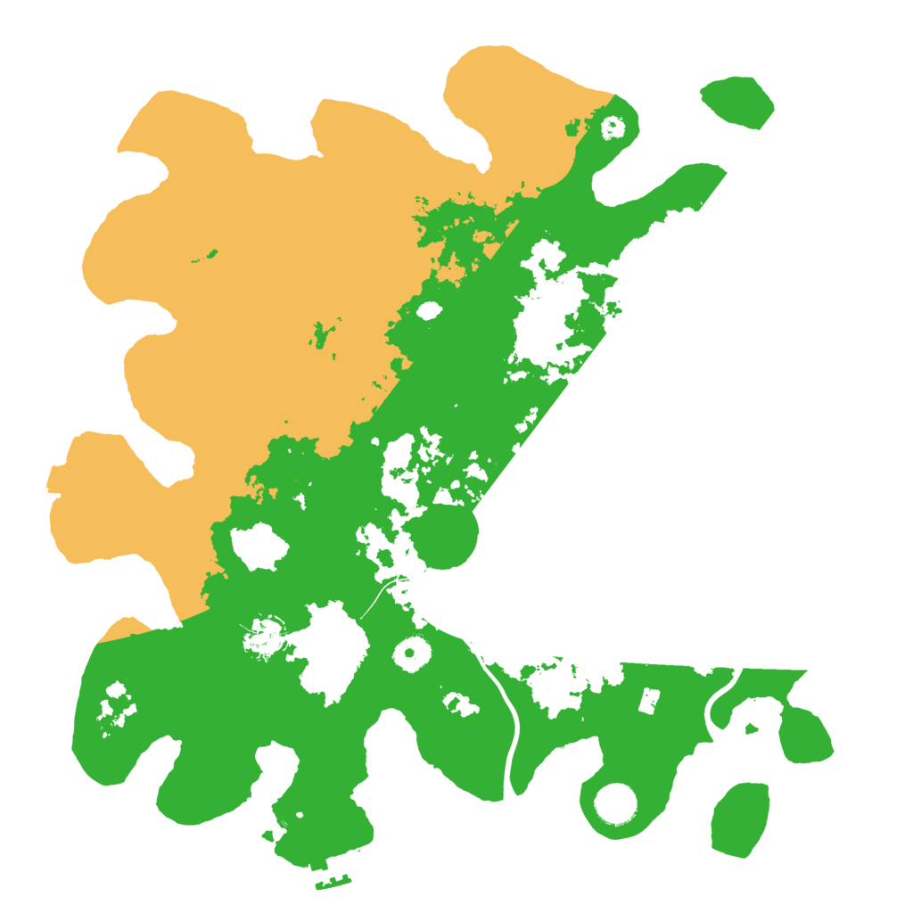 Biome Rust Map: Procedural Map, Size: 3850, Seed: 2131502304