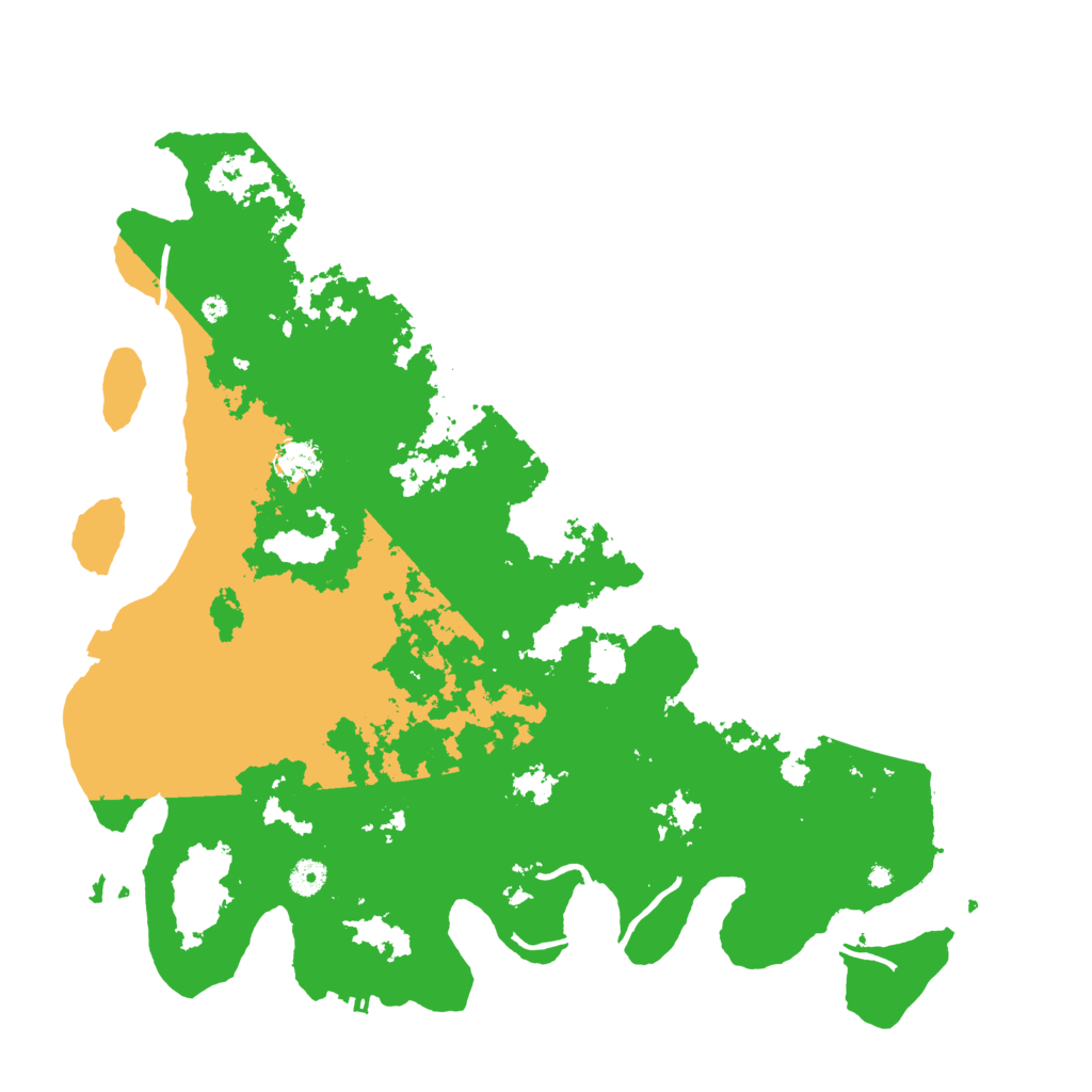 Biome Rust Map: Procedural Map, Size: 4500, Seed: 119731604