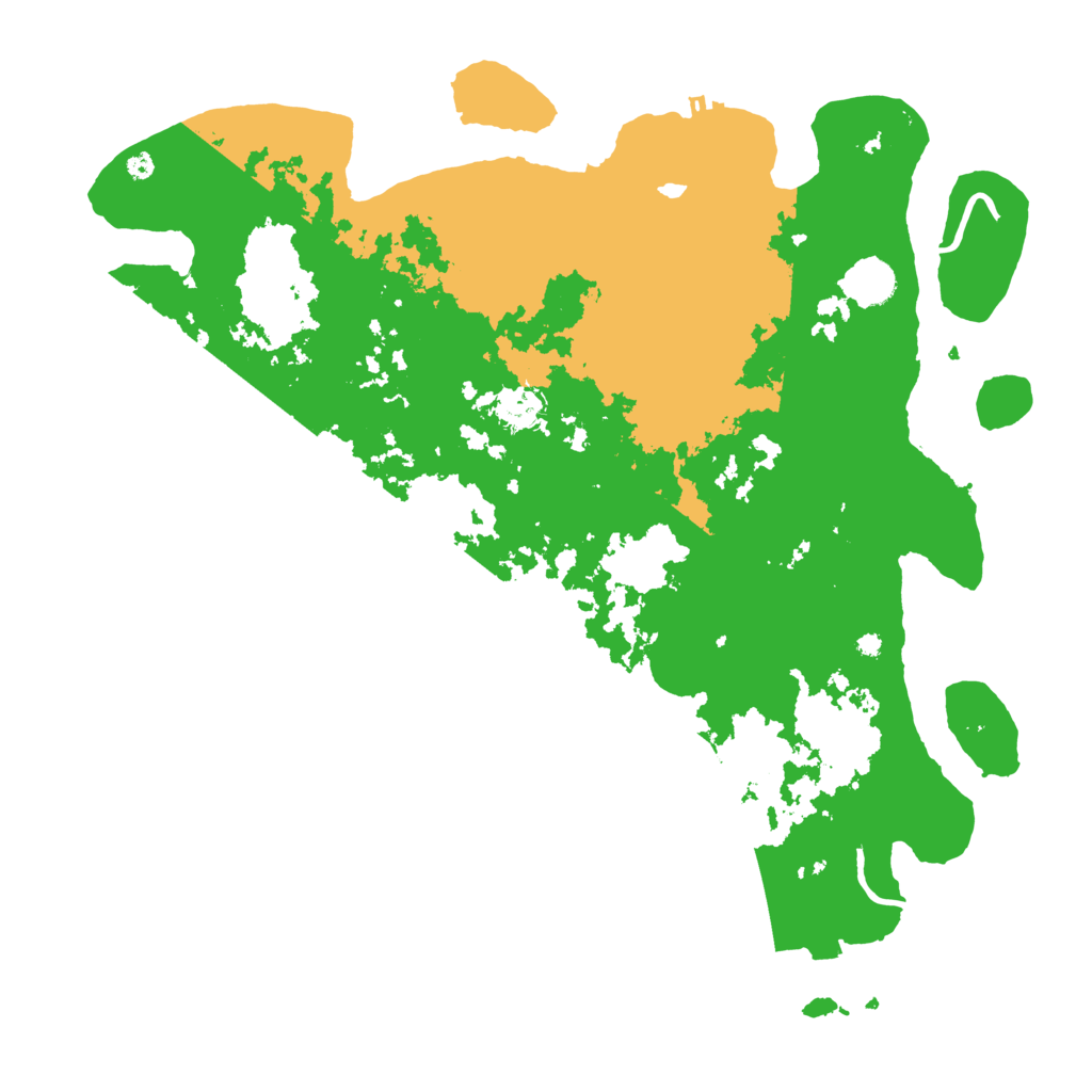 Biome Rust Map: Procedural Map, Size: 4200, Seed: 165847874