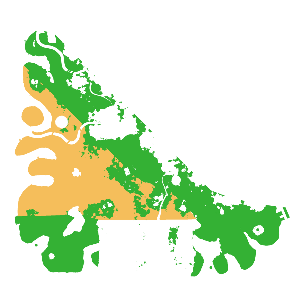 Biome Rust Map: Procedural Map, Size: 4250, Seed: 125050118