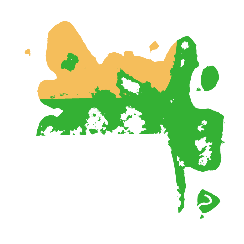 Biome Rust Map: Procedural Map, Size: 3000, Seed: 19372846