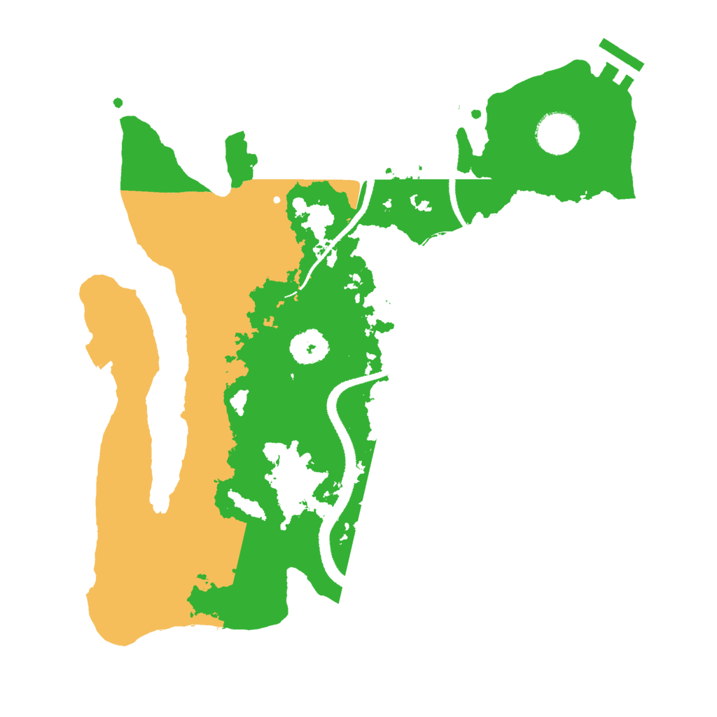 Biome Rust Map: Procedural Map, Size: 3000, Seed: 28524