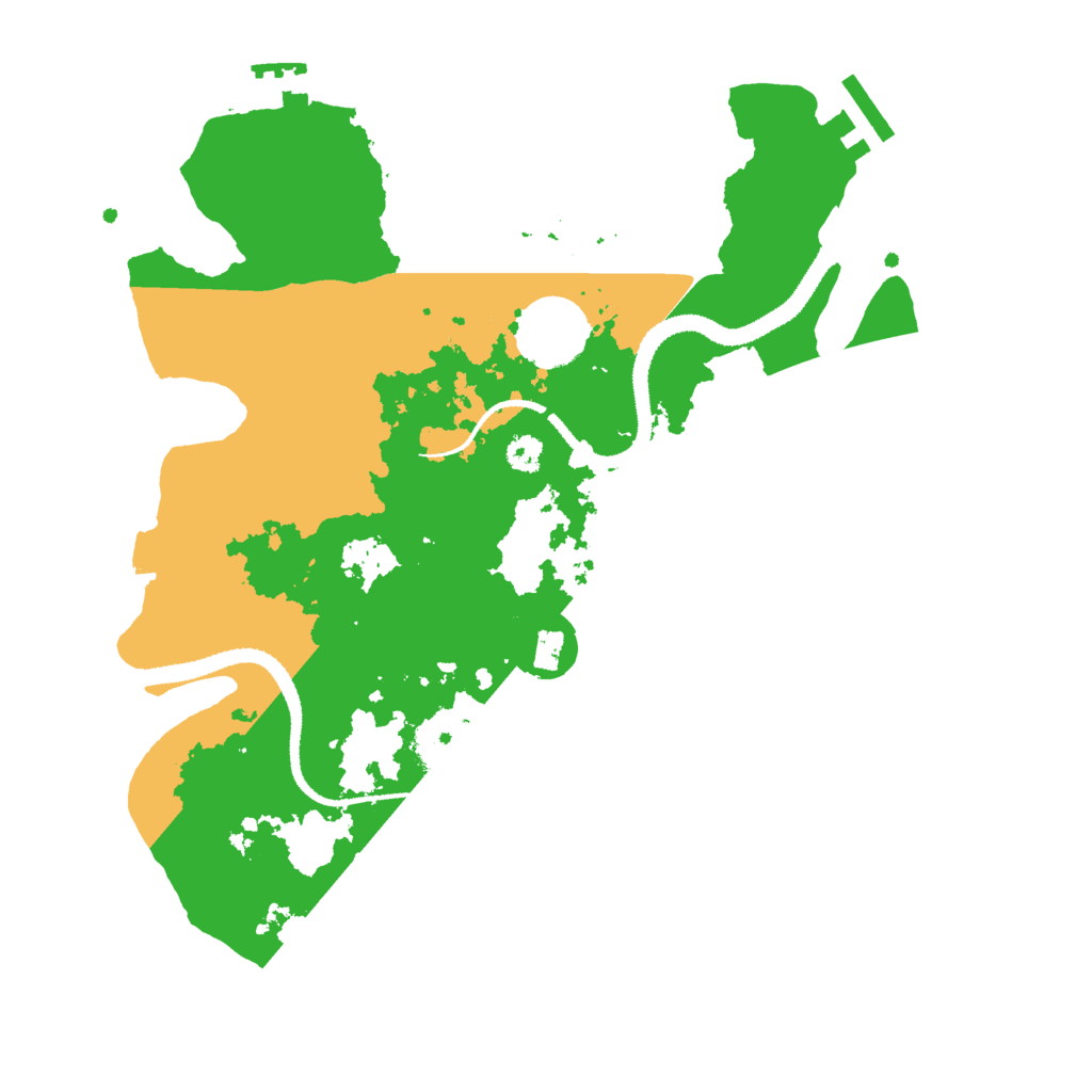 Biome Rust Map: Procedural Map, Size: 3000, Seed: 242206