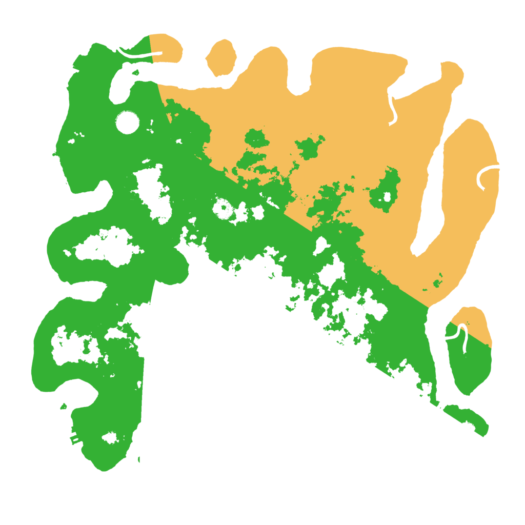 Biome Rust Map: Procedural Map, Size: 4000, Seed: 98979