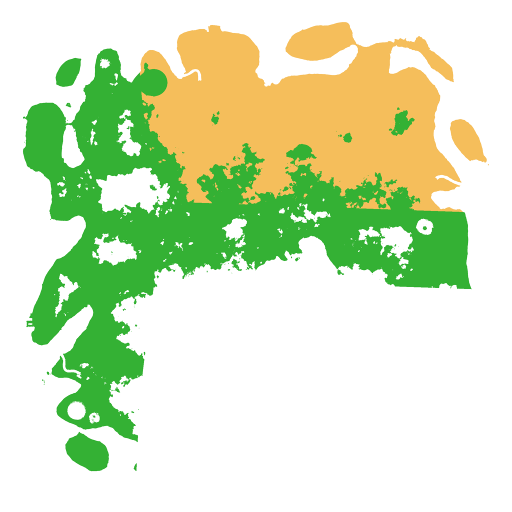 Biome Rust Map: Procedural Map, Size: 5000, Seed: 104839127