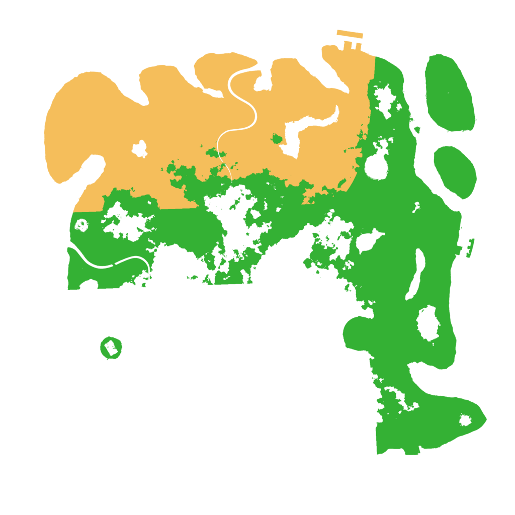 Biome Rust Map: Procedural Map, Size: 4000, Seed: 325912065