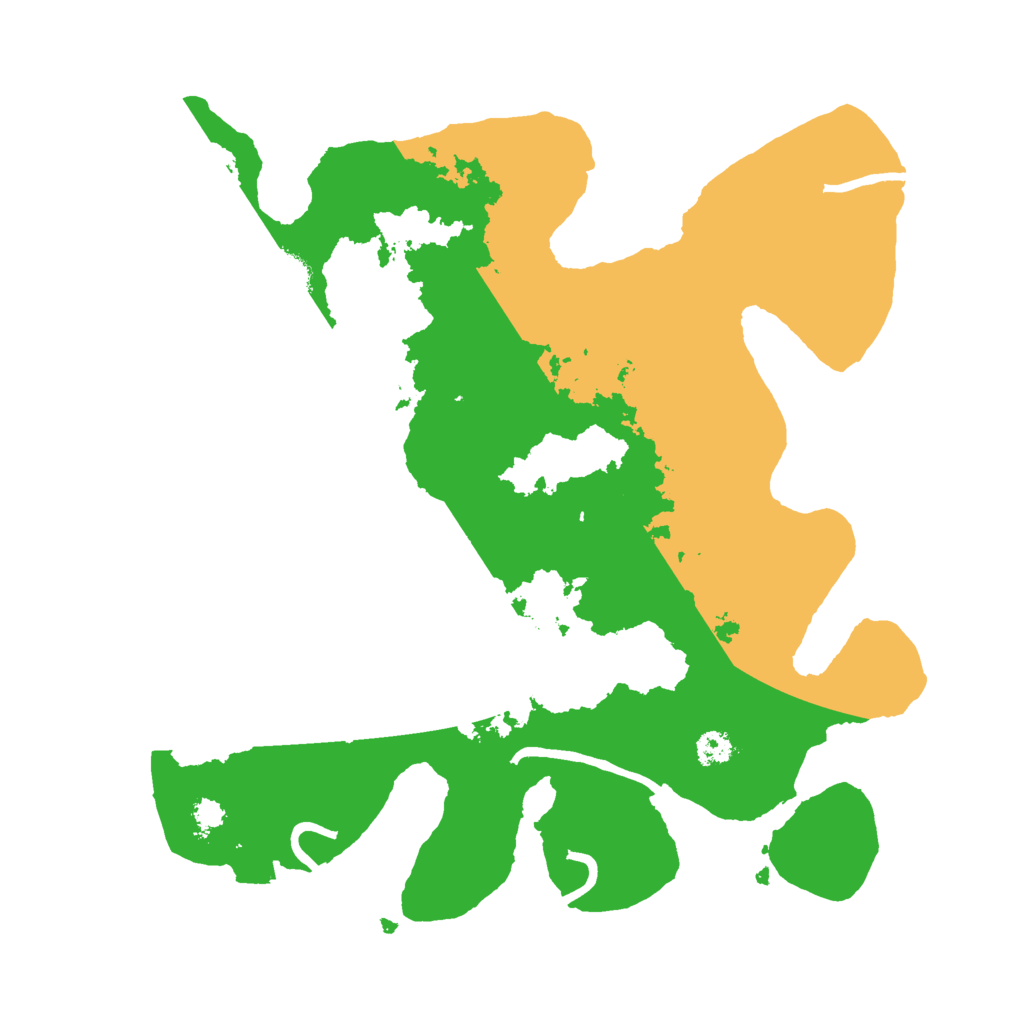 Biome Rust Map: Procedural Map, Size: 3000, Seed: 4209817