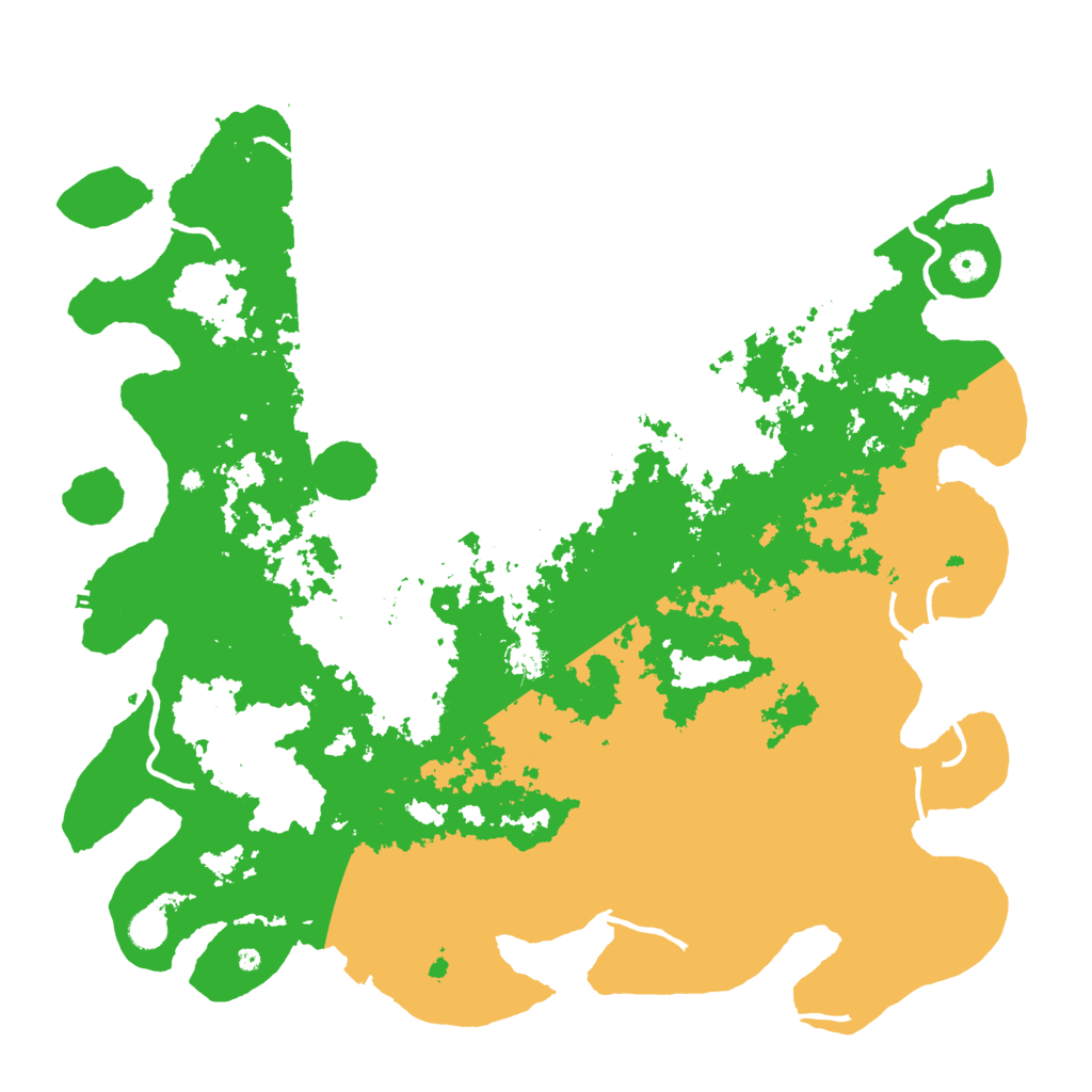 Biome Rust Map: Procedural Map, Size: 5000, Seed: 23238489