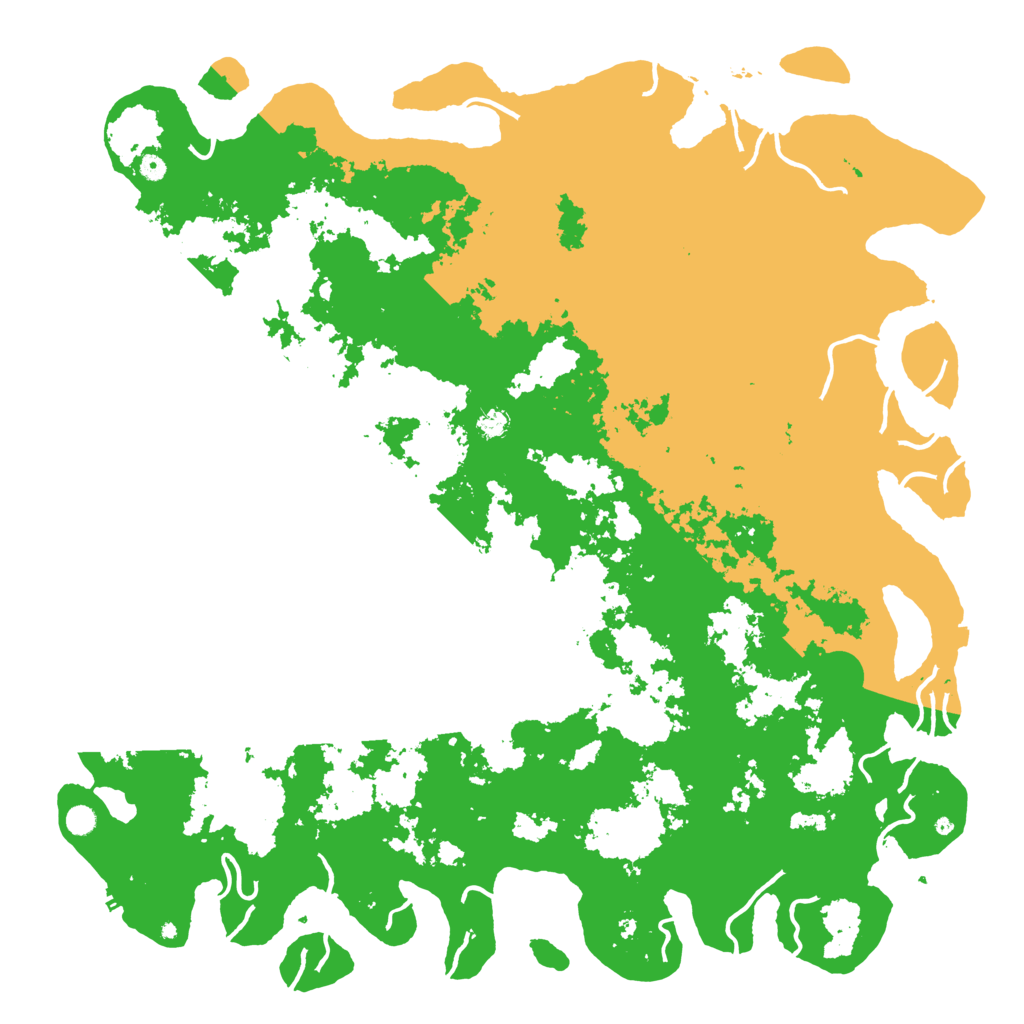 Biome Rust Map: Procedural Map, Size: 6000, Seed: 7032024