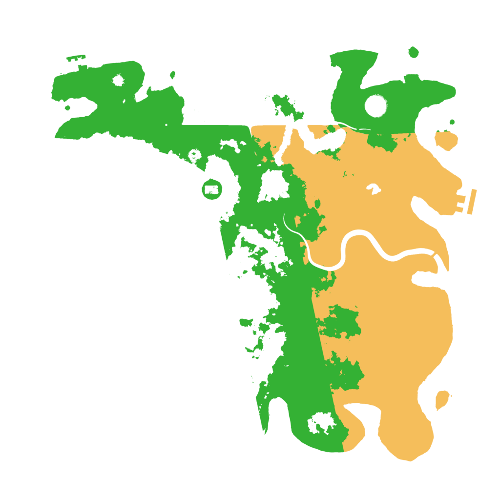 Biome Rust Map: Procedural Map, Size: 4000, Seed: 301824524