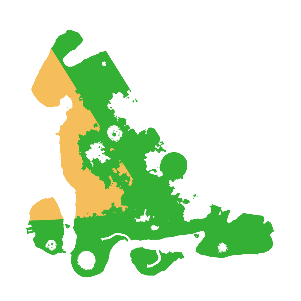 Biome Rust Map: Procedural Map, Size: 2993, Seed: 2081966101