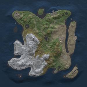 Thumbnail Rust Map: Procedural Map, Size: 2800, Seed: 842622820, 11 Monuments