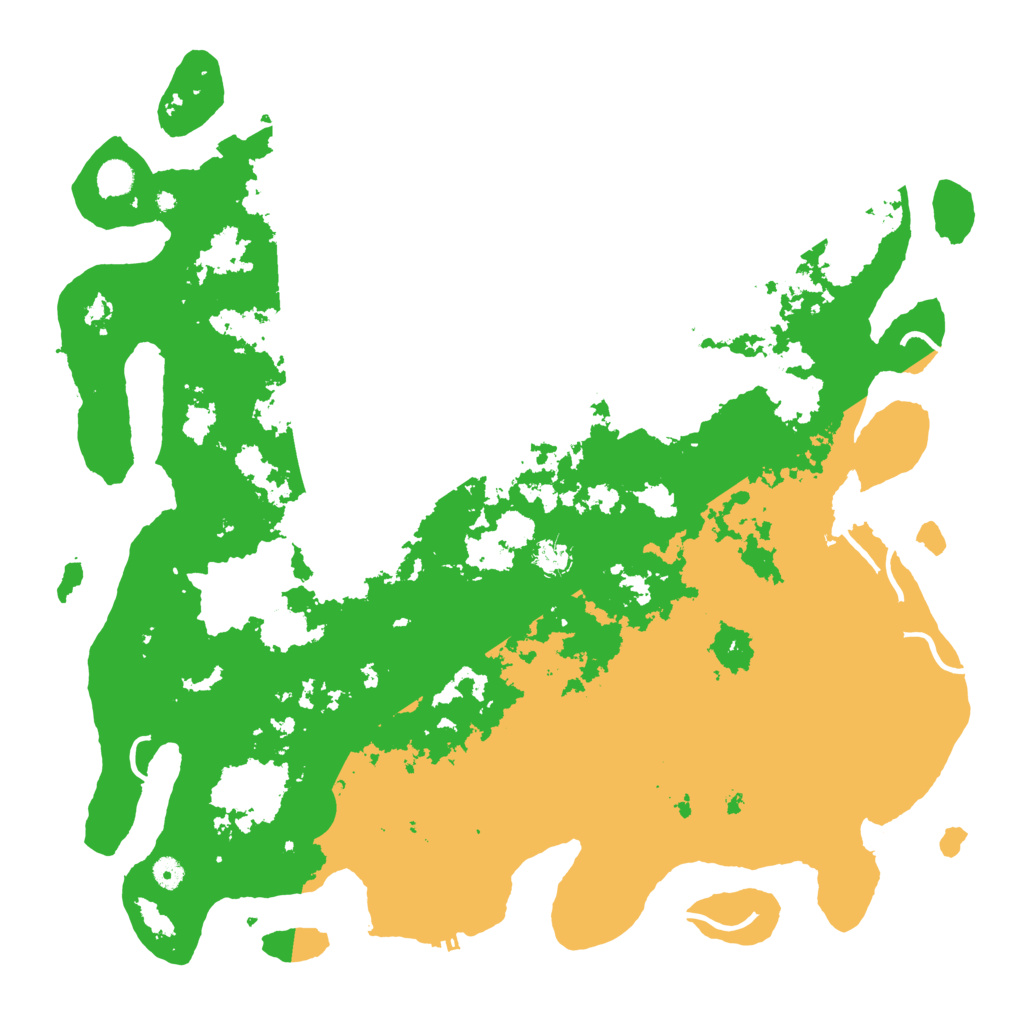 Biome Rust Map: Procedural Map, Size: 5000, Seed: 640456346