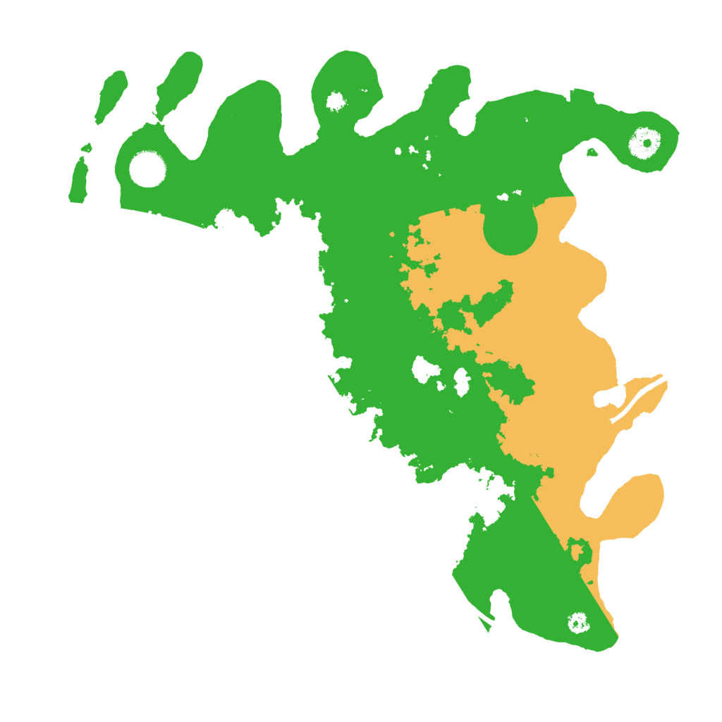 Biome Rust Map: Procedural Map, Size: 3500, Seed: 1013286425