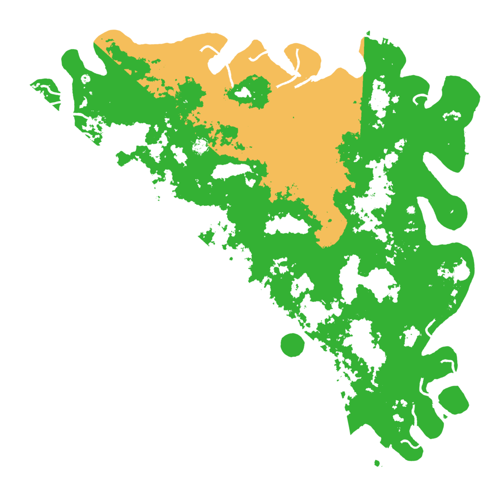 Biome Rust Map: Procedural Map, Size: 5588, Seed: 24499224