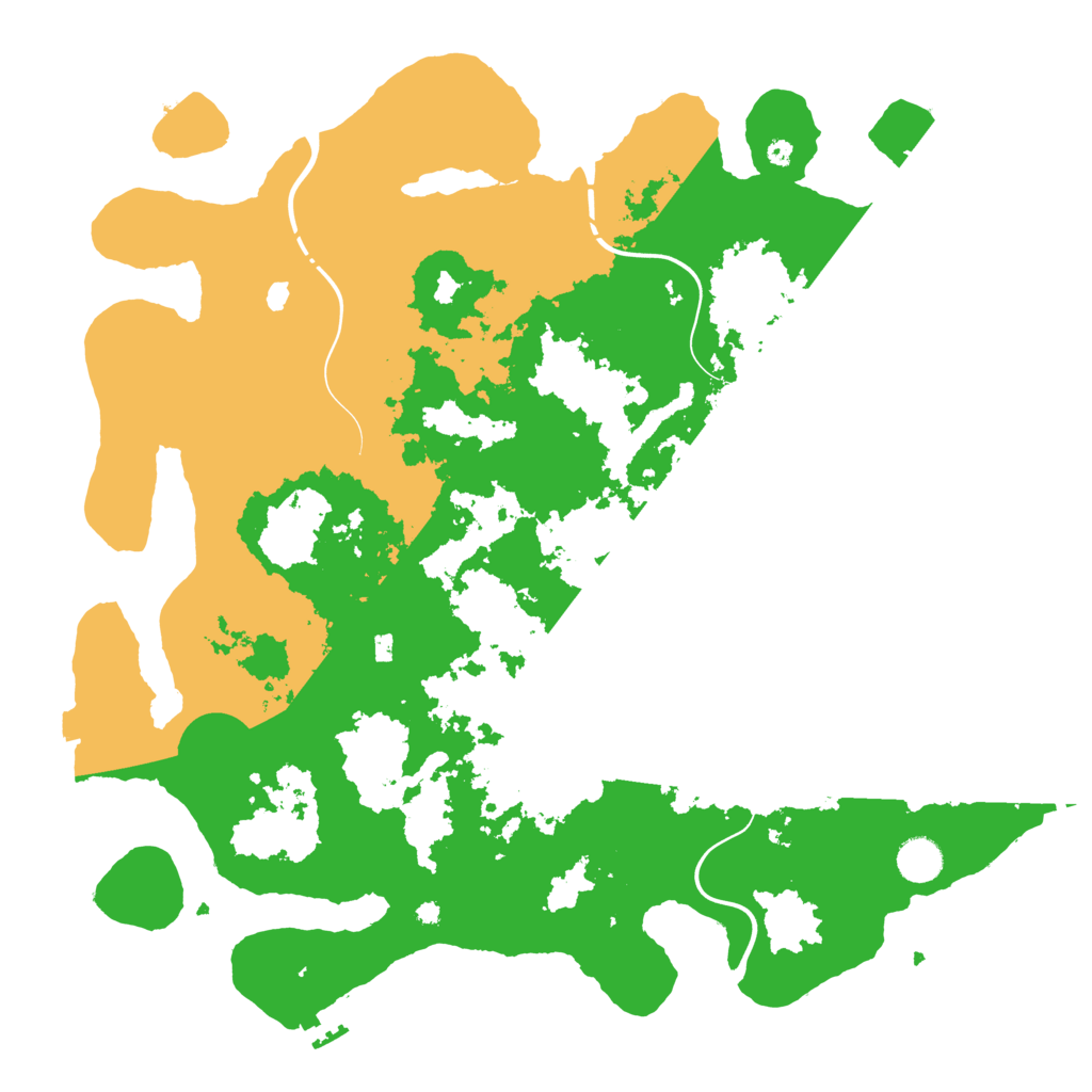 Biome Rust Map: Procedural Map, Size: 4250, Seed: 508694085