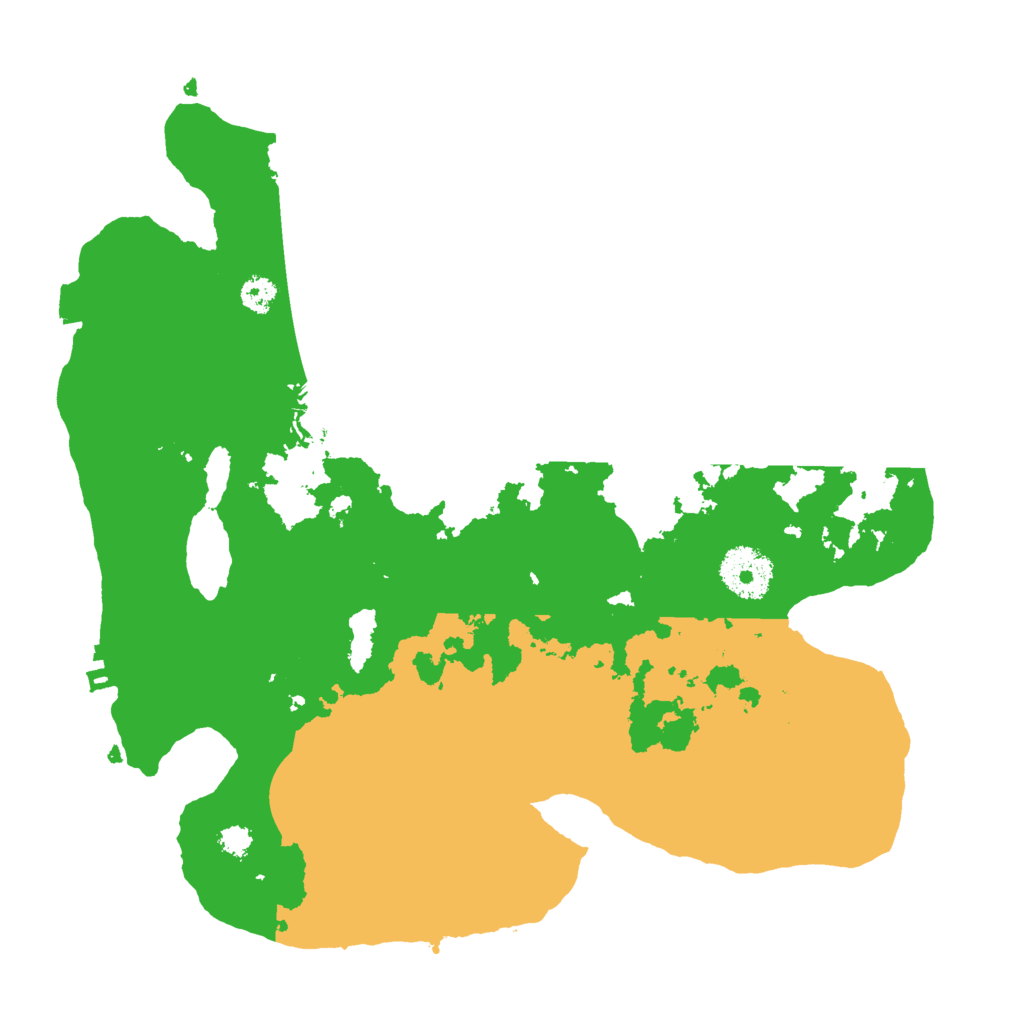 Biome Rust Map: Procedural Map, Size: 3000, Seed: 761280532