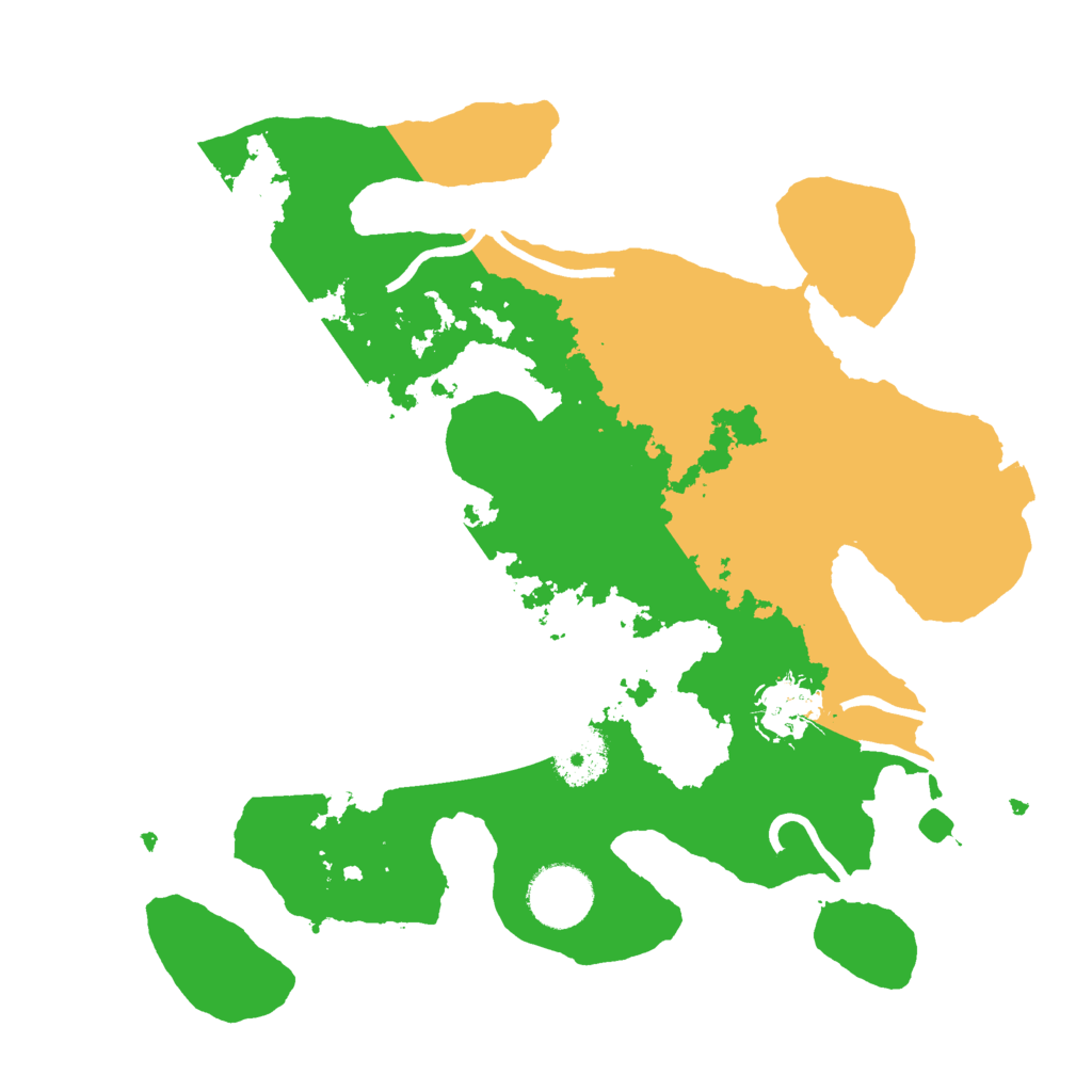 Biome Rust Map: Procedural Map, Size: 3000, Seed: 1788578588