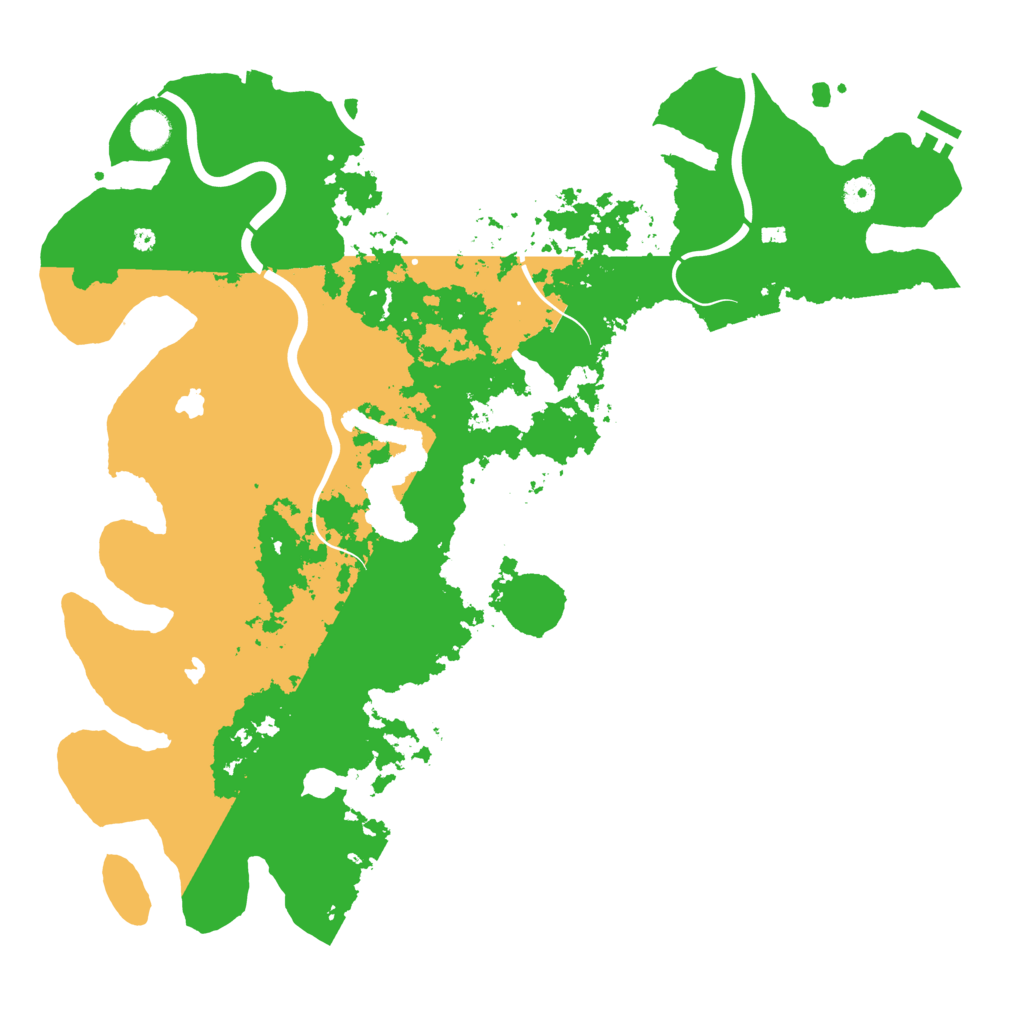 Biome Rust Map: Procedural Map, Size: 4500, Seed: 963010223