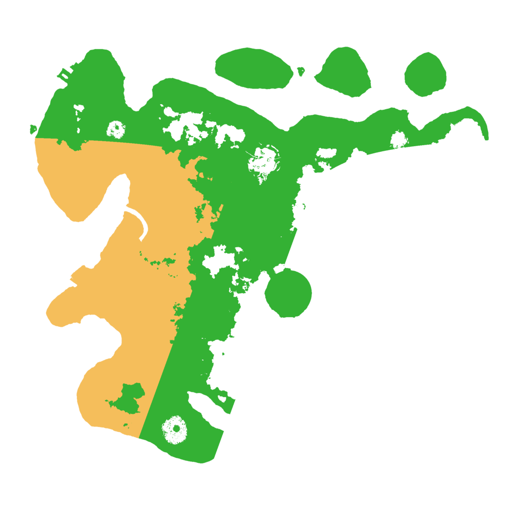 Biome Rust Map: Procedural Map, Size: 3000, Seed: 1295170036