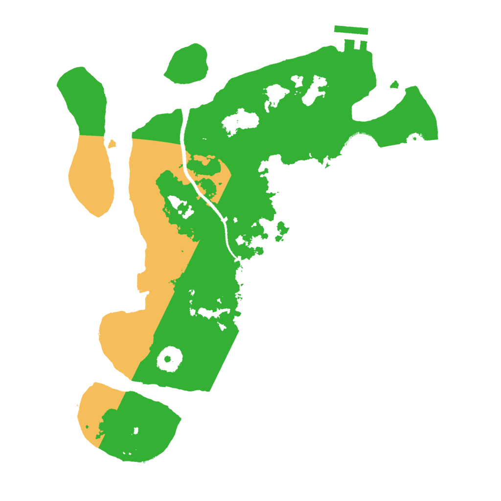 Biome Rust Map: Procedural Map, Size: 3000, Seed: 8603