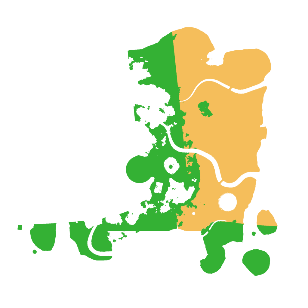 Biome Rust Map: Procedural Map, Size: 3000, Seed: 659713