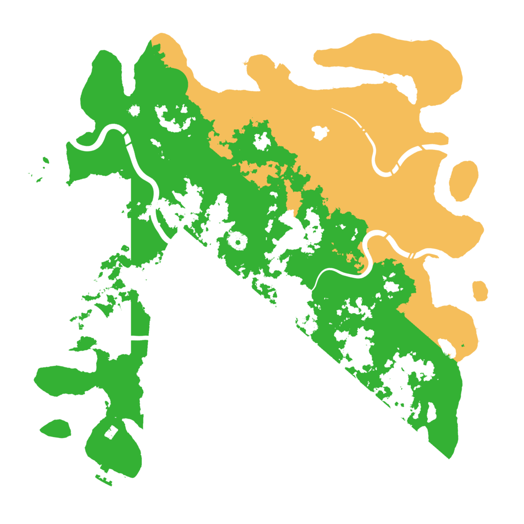 Biome Rust Map: Procedural Map, Size: 4250, Seed: 460808488
