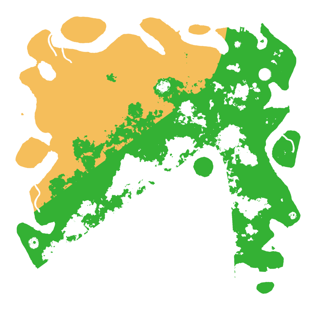 Biome Rust Map: Procedural Map, Size: 4500, Seed: 311231764