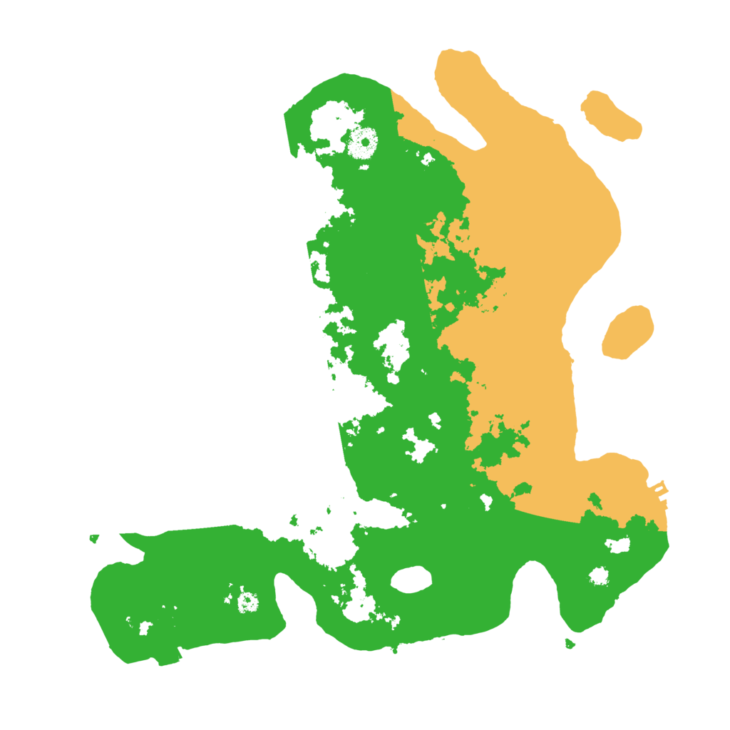 Biome Rust Map: Procedural Map, Size: 3500, Seed: 2053522906