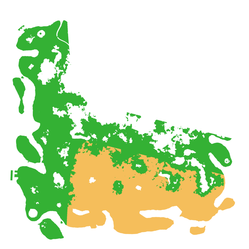 Biome Rust Map: Procedural Map, Size: 5000, Seed: 925434433