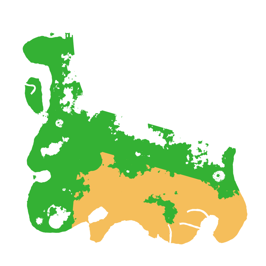 Biome Rust Map: Procedural Map, Size: 3500, Seed: 1323584643